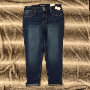 Maurices crop high rise  new W/tags